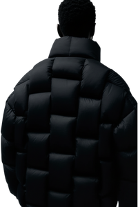 Diagram Puffer - Black