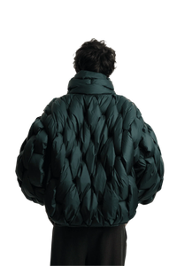 Pentagon Puffer - Green