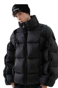 Diagram Puffer - Black