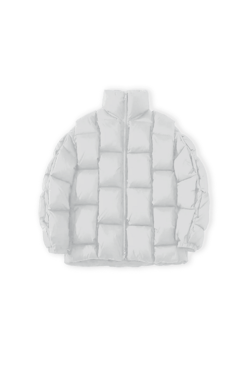 Diagram Puffer - White