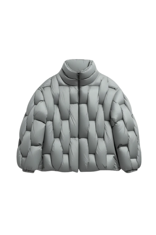 Pentagon Puffer -Grey