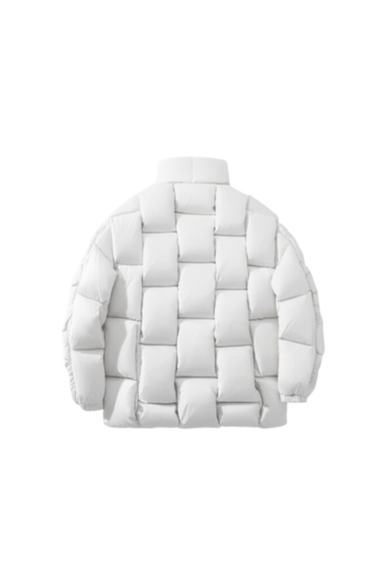 Diagram Puffer - White