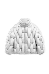 Pentagon Puffer - White