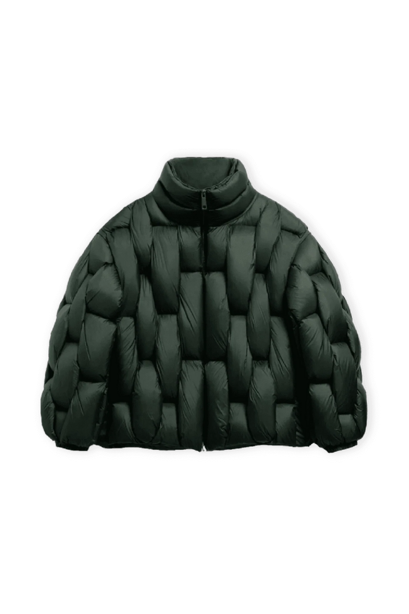 Pentagon Puffer - Green