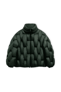 Pentagon Puffer - Green