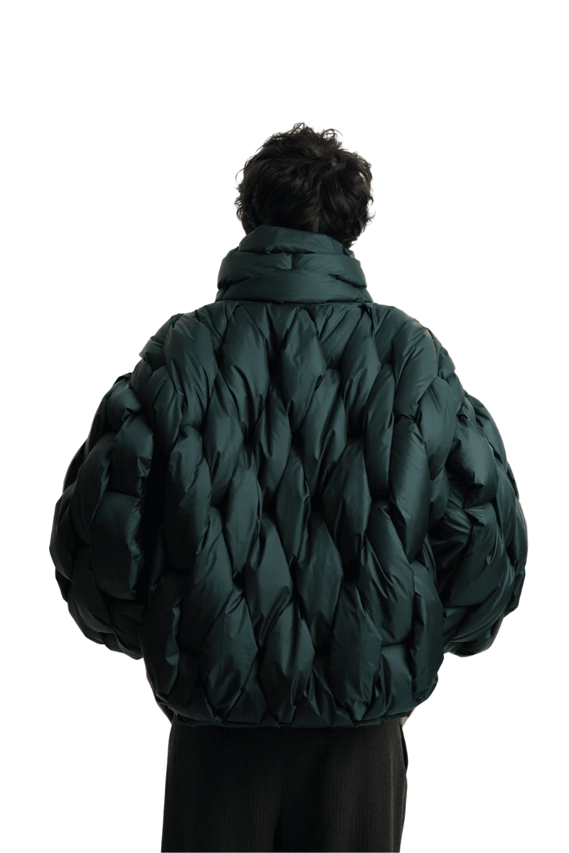 Pentagon Puffer - Green