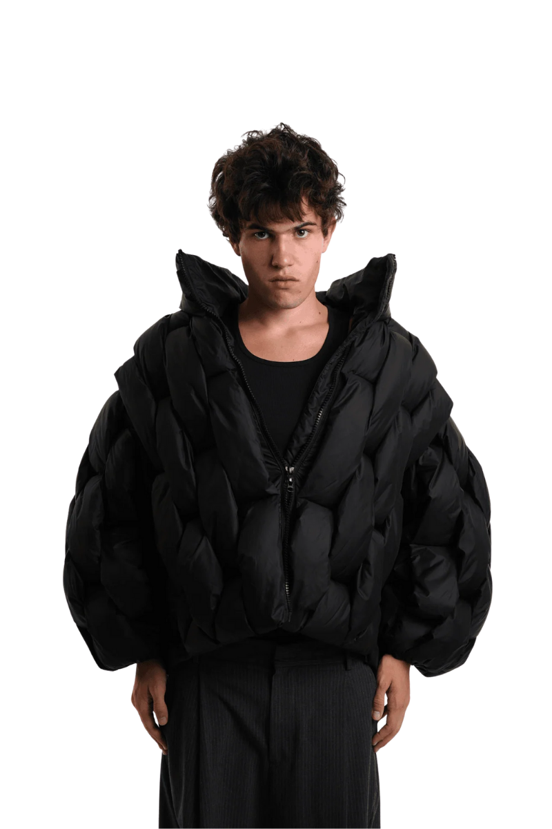Pentagon Puffer - Black