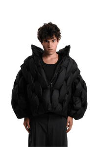 Pentagon Puffer - Black