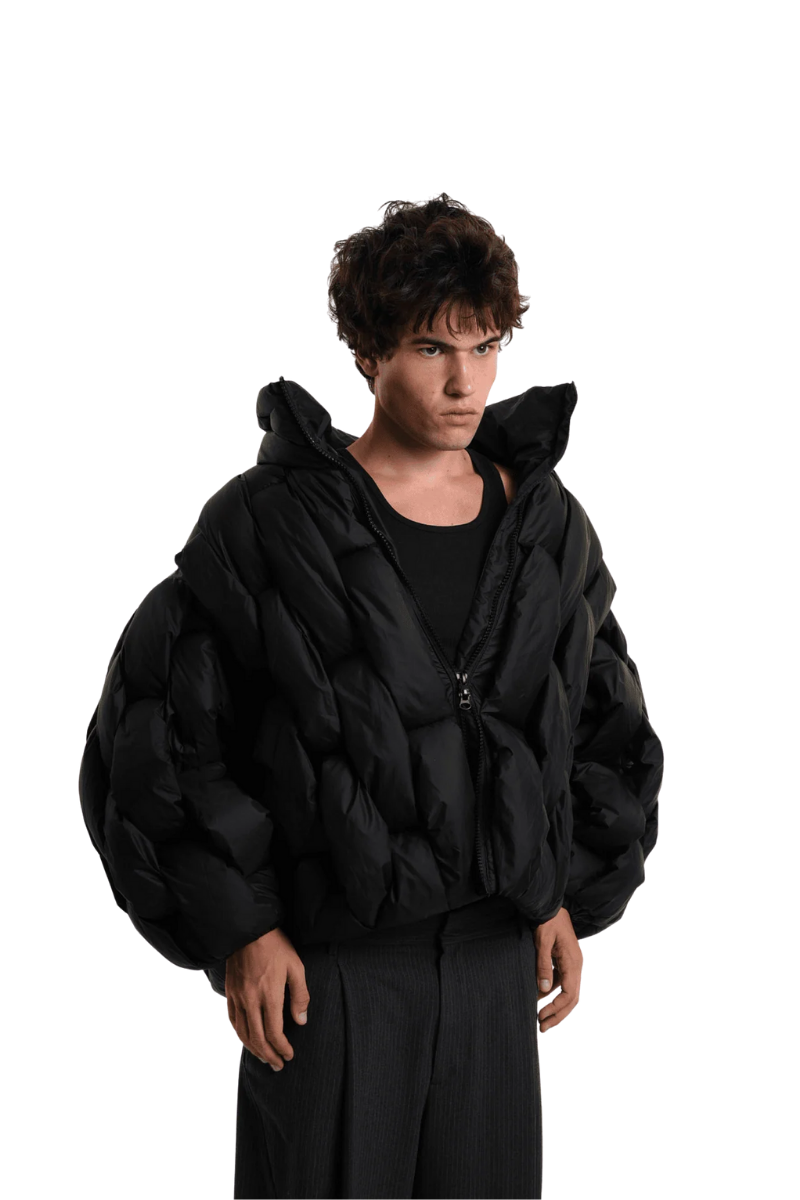 Pentagon Puffer - Black
