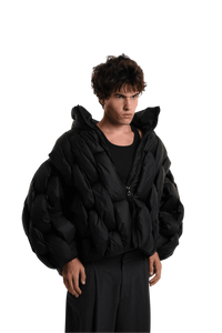 Pentagon Puffer - Black