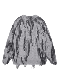 DISTRESSED SWEATER