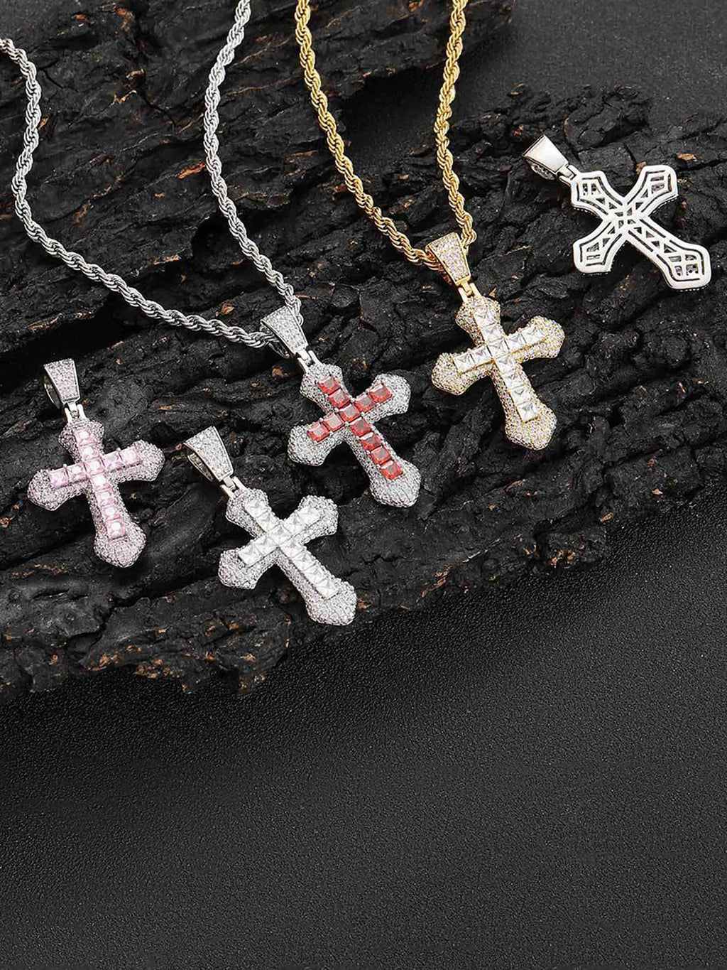 corss full diamond - Premium Fashion Item, Trendy Design, High-Quality Fabric