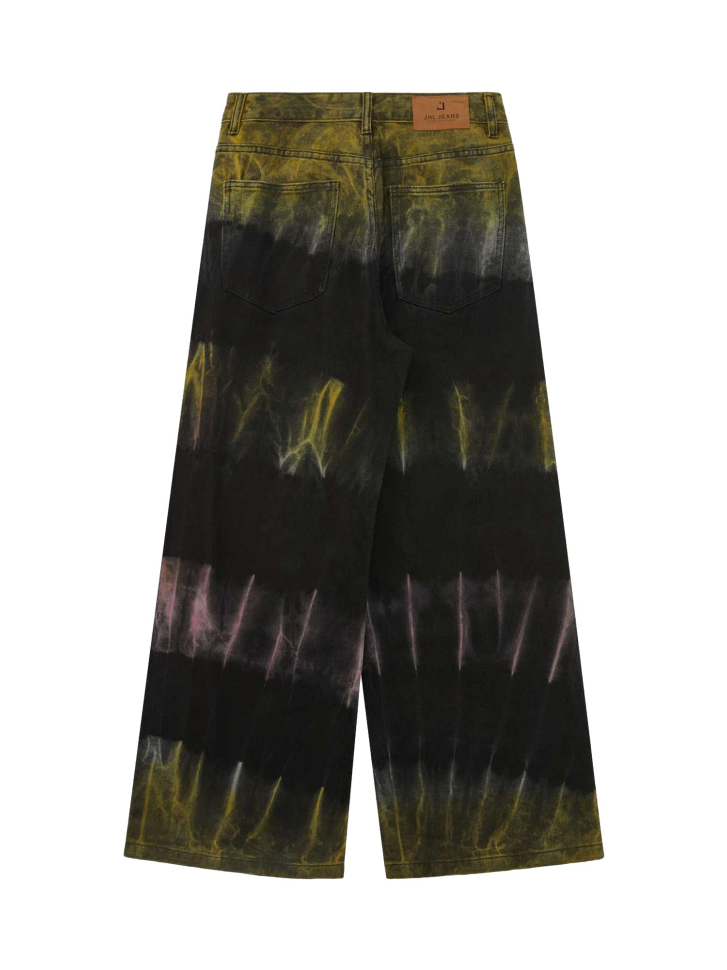 graffiti fun tie-dye - Premium Denim Jeans, Casual Streetwear Style, High-Quality Fabric