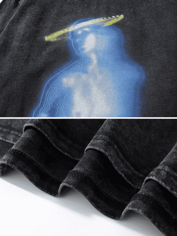 DISTORTED TEE - Octagon