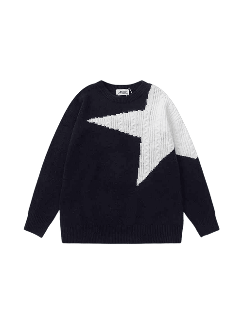 SoftHue Retro Sweater - Octagon