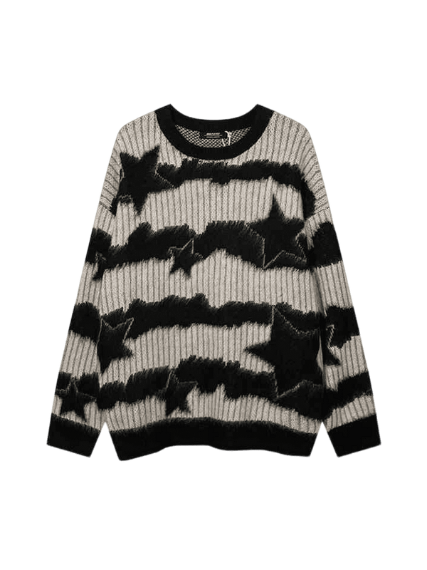 CozyStripe Mohair Dress - Octagon