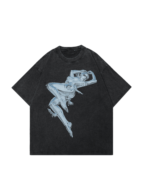 METALIC ANGEL TEE - Octagon