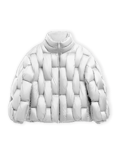 PENTAGON PUFFER - WHITE