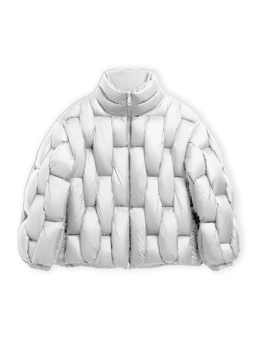 PENTAGON PUFFER - WHITE