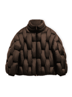 PENTAGON PUFFER - BROWN