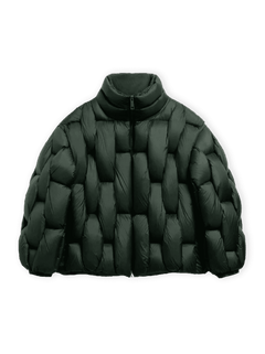 PENTAGON PUFFER - GREEN