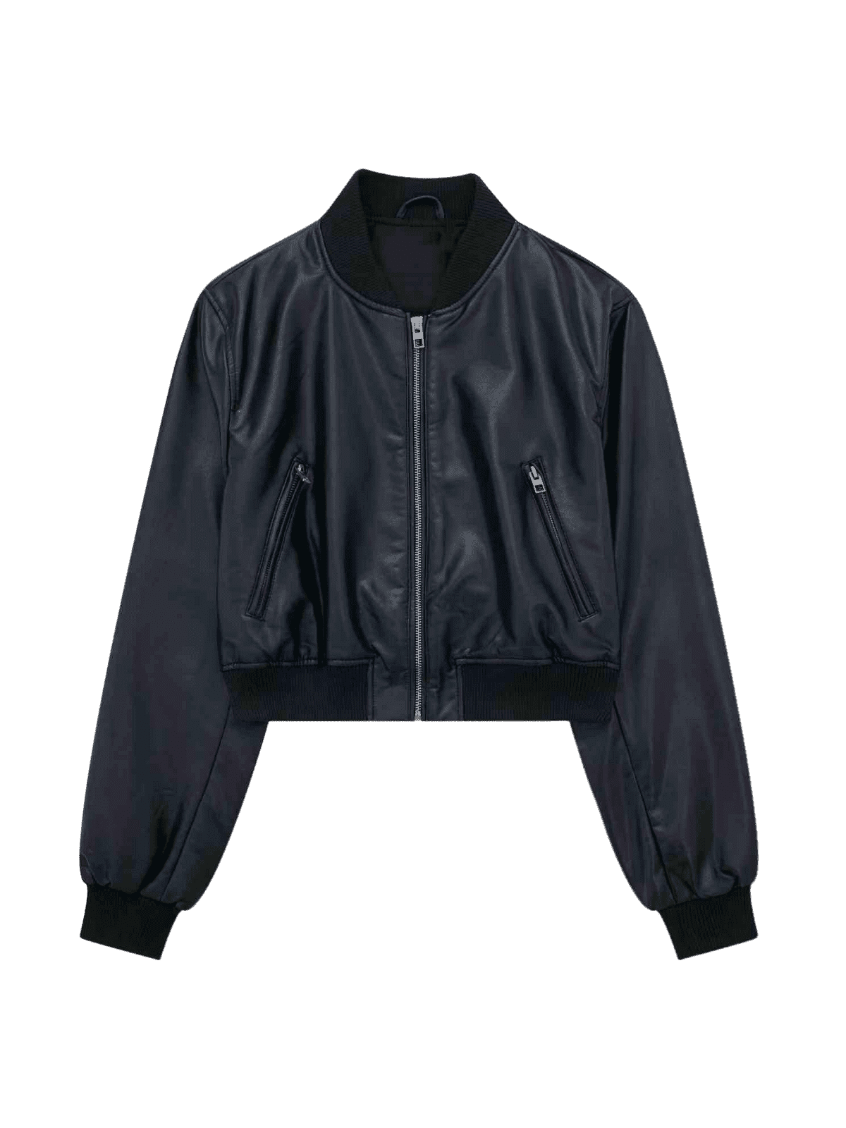 EuroEdge Faux-Leather Bomber - Octagon
