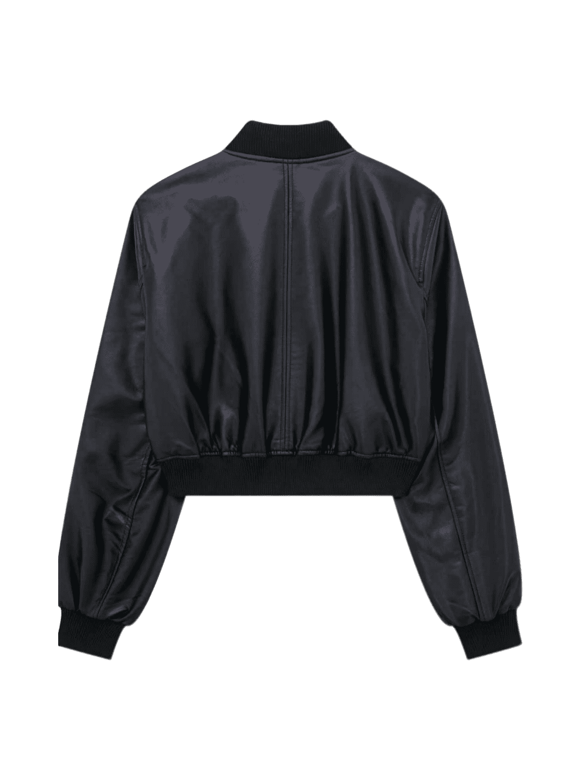 EuroEdge Faux-Leather Bomber - Octagon