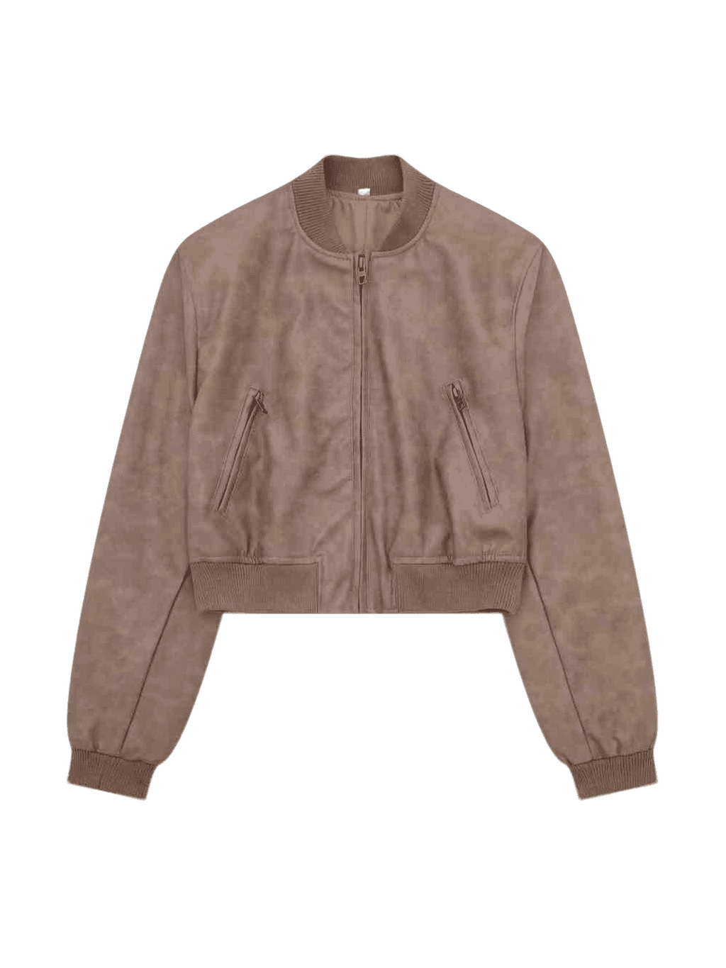 EuroEdge Faux-Leather Bomber - Octagon