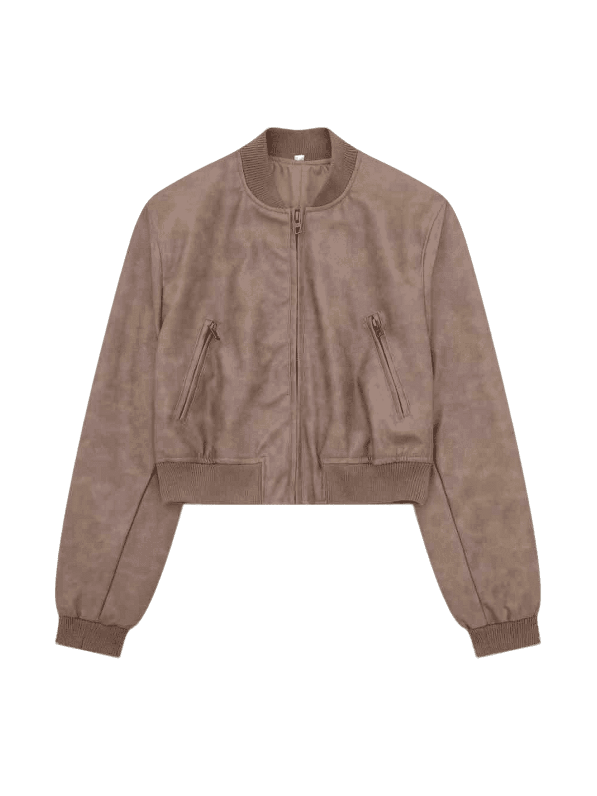 EuroEdge Faux-Leather Bomber - Octagon