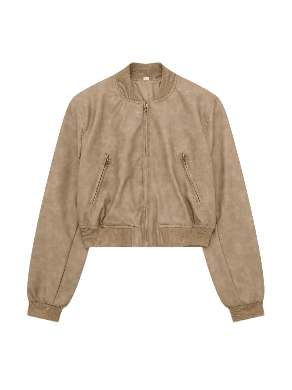 EuroEdge Faux-Leather Bomber - Octagon