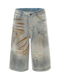 DistressQueen Shorts - Octagon