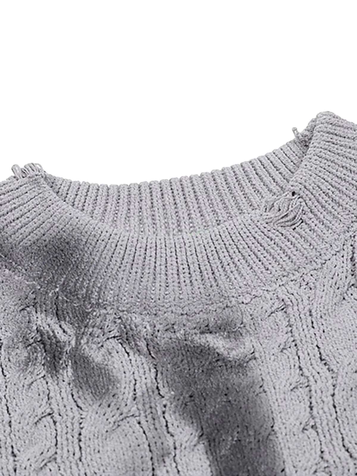 DISTRESSED SWEATER - Octagon
